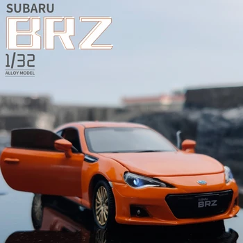 1/32 סובארו BRZ סגסוגת מכונית ספורט מודל Diecast סימולציה מתכת צעצוע של רכב דגם של מכונית נשמע האור אוסף הילדים צעצוע מתנות