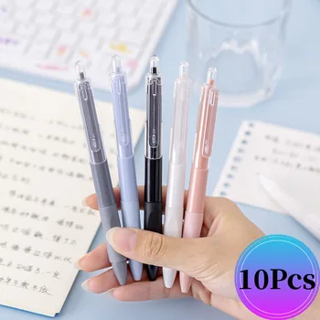 10Pcs/הרבה ST לדחוף אקשן ג ' ל עט אסתטי עטים חמוד הסיטוניים Kawaii נייר מכתבים משלוח חינם דק הקוריאני המקורי רומן