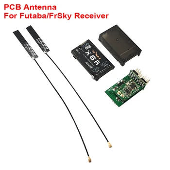 13CM 2.4 GHz מקלט PCB אנטנה omnidirectional רווח גבוה 4dBi על Flysky פאטאבה FrSky D4R-II X8R מקלט RC חלקים