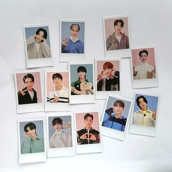 13Pcs/סט KPOP SVT חדש HD קסם Photocards יהושע ס הפיכות Jeonghan Mingyu צדדים כפולים גלויות אוהדים אוסף LOMO קלפים