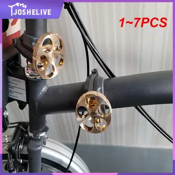 1~7PCS זוג אחד ACRZ ציר מלקחיים צלחת ואת המנוף להגדיר עבור ברומפטון אופניים מתקפלים