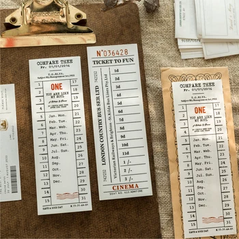 50 גיליונות כרטיסים כרית הערה הספר Memo Pad עיצוב אלבום אישי יומן יומני חומר נייר DIY היומן היד גרם קולאז'