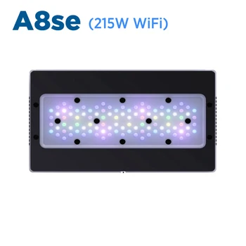 A8se חכם ספקטרום מלא 215W WiFi אפליקציה לתכנות מים מלוחים אקווריום ריף אלמוגים אור LED