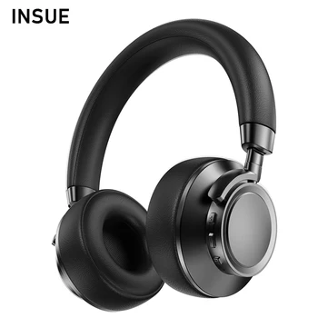 INSUE מקורי חדש אלחוטית Bluetooth אוזניות 5.3 ביטול רעש אוזניות עם מיקרופון על האוזן בס סטריאו ספורט אוזניות