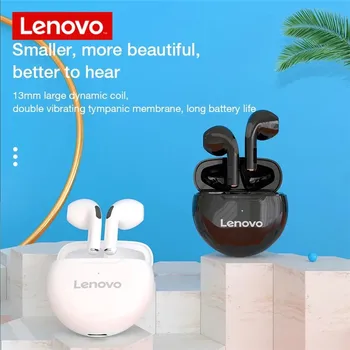 Lenovo מקורי LivePods HT38 אוזניות TWS אלחוטית Bluetooth אוזניות ספורט 9D סטריאו בס אוזניות עבור אנדרואיד IOS אוזניות.