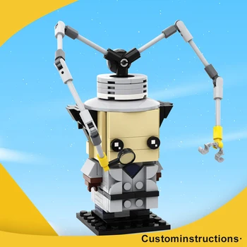 MOC 35886 אנימציה בלש גאדג ' ט כיכר הגיבור-הילד בראשות מודל בניין סט צעצועים מתנה לאסוף
