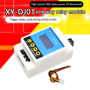 -XY DJ01 1CH ממסר מודול ההדק השהיית כיבוי מחזור שעון עצר מתג חשמלי