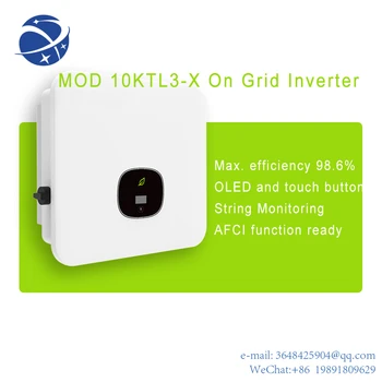 YYHC Growatt MOD 10KTL3-X 3 בשלב הביתה למגורים Solar Inverter 10kw על הרשת לקשור מהפך