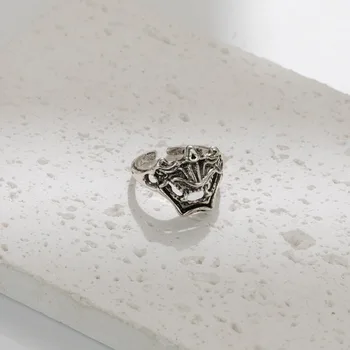 אופנה פופולרי השטן הקשר טבעת מתכווננת עבור נשים אישיות בנות מסיבת יום הולדת מתנה תכשיטים הסיטוניים מכירה ישירה