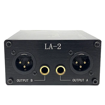 אות אודיו Isolator 6.35 XLR ראש מיקסר אודיו הנוכחי רעש אקוסטי מסנן מסיר LA-2