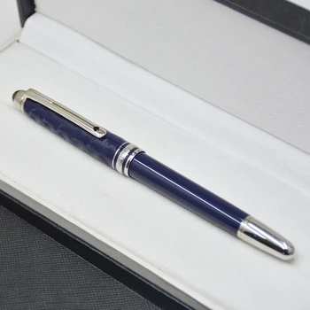 איכות גבוהה כחול 163 רולר בעט כדור / כדורי עט / עט נובע המשרד לעסקים כלי כתיבה קלאסיקות לכתוב הכדור לעטים מתנה