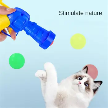 אימון צעצוע צעצועים לחיות מחמד החתול צעצועים צבעוניים חתול טיזר סטיק עמיד חתול מצחיק צעצועי חיות מחמד אספקה צעצוע כדור אינטראקטיבי