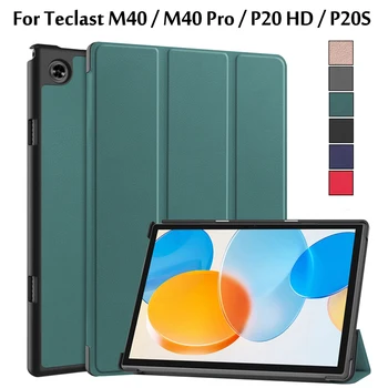 במקרה Teclast M40 Pro 10.1 אינץ Tablet Pc , אולטרה דק עור Pu כיסוי עבור P20 HD P20S + Stylus