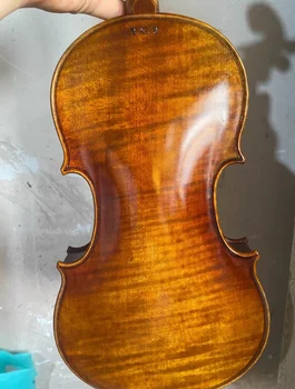 גוארנרי לורד ווילטון 1742 בעבודת יד Violin1/2 ילדים סטודנט מייפל עץ הכינור מקצועי כלי נגינה עם התיק.