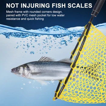 דיג יד Net אנטי סליפ רשת דיג, התנגדות ללבוש משקל כלי דיג