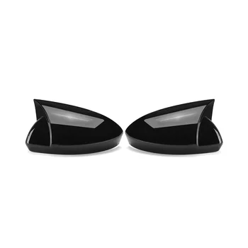 המכונית בצד הכנף האחורית המראה לכסות את הכובע על רנו מגאן 4 MK4 2016-2020 המראה לכסות(שחור)
