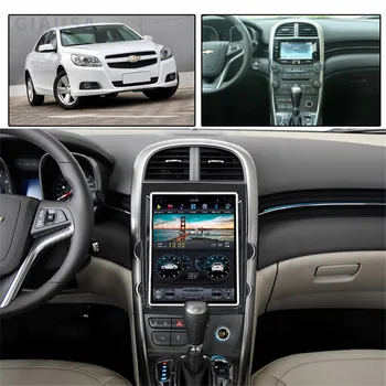 הקש על מקליט עבור שברולט מאליבו 2013-2015 אנדרואיד 12.0 אוטומטי סטריאו GPS ניווט הרדיו ברכב נגן מולטימדיה HeadUnit Carplay
