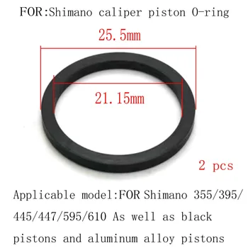 טבעת איטום על-shimano בלם הידראולי 447 אופניים אופניים קליפר בוכנה טבעת איטום על-Shimano בלם הידראולי
