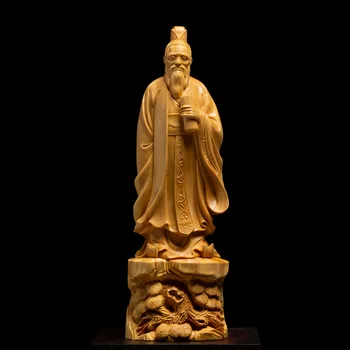 לאו דזה 21, סיני תאשור מגולפים דמויות היסטוריות משוררים קישוטי מתנת חג המולד קישוט הבית