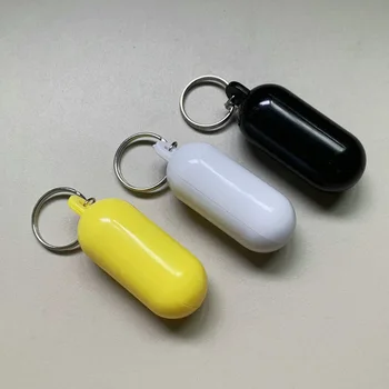 לצוף המפתחות אבזם נייד מחזיק מפתחות קליל מחזיק פלסטיק אנטי-אבוד משקל שחייה נסחף לחוף אביזרים