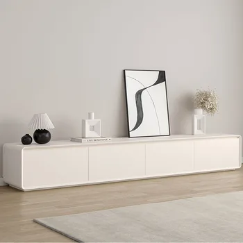 מודרני טלוויזיה קונסולות הקבינט הרגל לבן אחסון אופנה נורדית טלוויזיה קומה לעמוד הסלון Meuble דה Rangement רהיטים MQ50DS