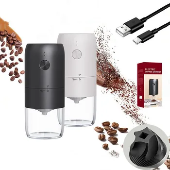 מטחנות קפה חשמליות לשדרג קרמיקה שחיקה הליבה טעינת USB נייד מקצועי באיכות גבוהה בבית נסיעות Abrader