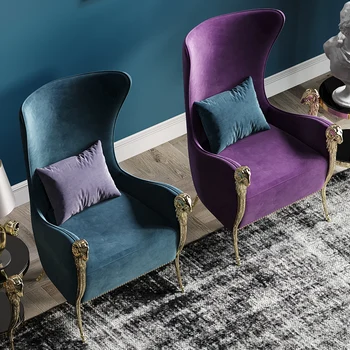 מנהג מודרני עור סלון כסאות עיצוב אלגנטי עיצוב חדש עיצוב מודרני הרהיטים בסלון הבית ספות