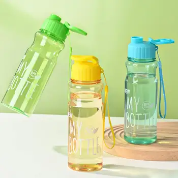 מצוין לשתות בקבוק מים נייד בקבוק שקוף כושר ספורט מים קנקן עם מים לשתות.