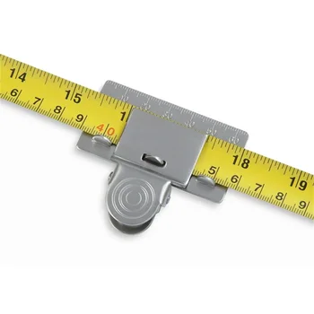 מתכת מדידה בעל קליפ מדויק וברור מדידת כלי נגרות מיקום אביזרי עץ למדוד לאתר כלים