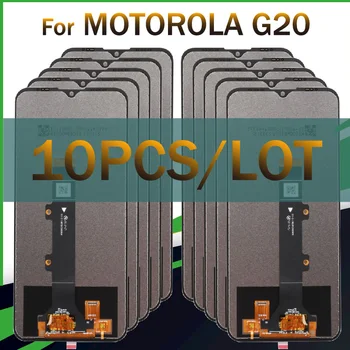 סיטוני 10 חתיכות/הרבה עבור Motorola G20 תצוגת מסך LCD עם מגע דיגיטלית הרכבה עבור Motorola G20 XT2128-1 XT2128-2 LCD