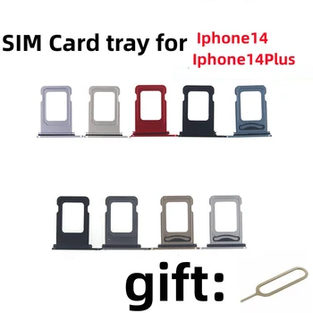 עבור iphone 14 ועוד המקורי טלפון דיור חדשות כרטיס ה SIM-מתאם מיקרו SDCard מגש בעל חריץ עם חינם הוצא פין מפתח מחט