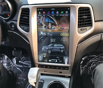 עבור ג 'יפ גרנד צ' ירוקי 2010-2018 2019 רדיו במכונית 13.6 אינץ מסך מגע לשדרג Wirelss CarPlay נגן מולטימדיה 8 Core סטריאו