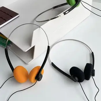 רטרו נוסטלגי אוזניות ווקמן MP3 אוזניות ספורט אופנה CD צילום אביזרים Wired אוזניות אישיות הצוואר-תלוי אוזניות