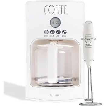 ריי דון מכונת קפה, ינטור האוטומטי bundle - לטפטף מכונת קפה, כף חלב לקפוצ ' ינטור (קרם)