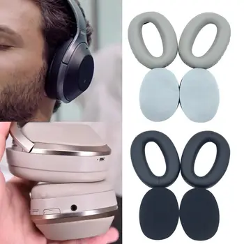 רכה כריות אוזניים חלבון עור החלפת כרית האוזן לאוזניות תיקון מחממי אוזניים אוזניות כיסוי עבור Sony MDR-1000X מ-1000XM2
