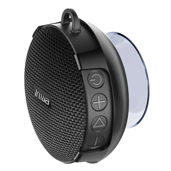 שירותים נייד Bluetooth רמקולים IPX7 עמיד למים המרכז למוסיקה טור מקלחת רדיו קול הוופר הידיים חופשיות עם כוס יניקה