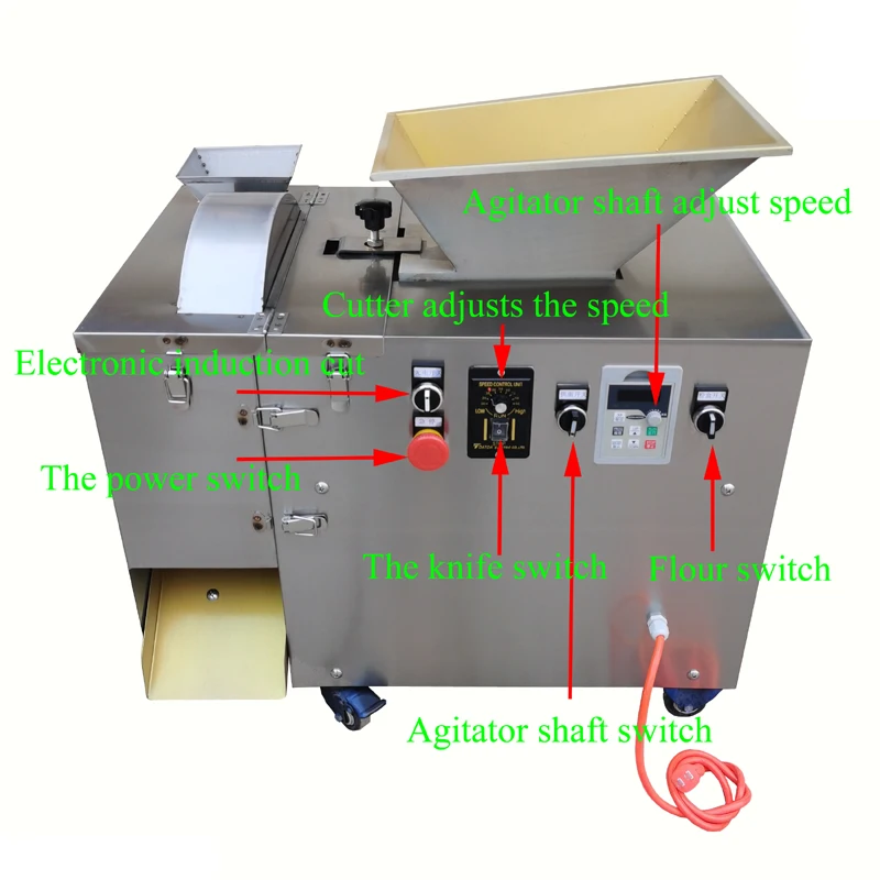 PBOBP מקצועי אטריות חותך פסטה מכונת חיתוך חשמלי כיסוני וון טון הבורא העליון של הטבלה בצק Sheeter 300 הסדרה - 1