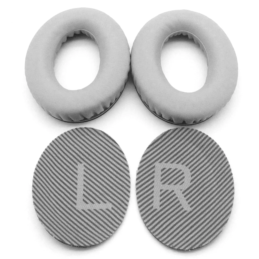 2pcs כריות אוזניים כרית כיסוי החלפת עור PU כריות אוזניים שרוול אביזרים נייד על Bose QuietComfort 15/25/35/Ae2/Ae2i - 2