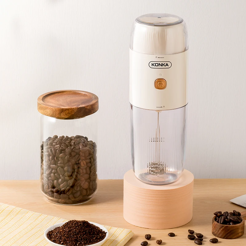 KONKA אלקטרוניים חדשים חלב לקפוצ ' ינטור להכנת לאטה חשמלי בר חרוטי קפה מיקסר קפה, טחינת הבית במטבח - 2