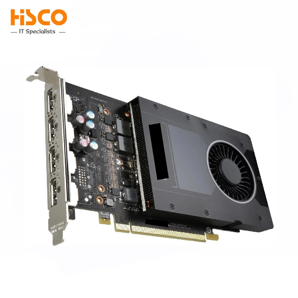 P2200 עבור Nvidia Quadro P2200 5GB GDDR5X 160bit 75W PCI Express 3.0 X16 חריץ יחיד גרפיקה כרטיסי GPU של כרטיס המסך משחקים כרטיס - 2
