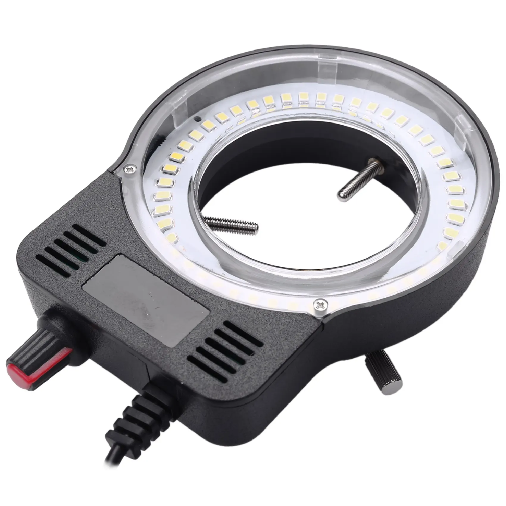 48 LED SMD USB מתכוונן טבעת אור המנורה המאיר עבור תעשיית מיקרוסקופ תעשייתי המצלמה מגדלת - 3