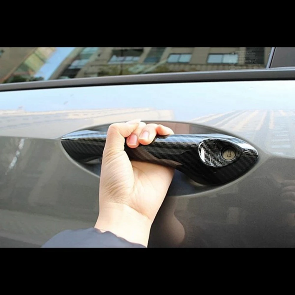 4Pcs חיצוני ידיות דלת המכונית להתמודד עם קישוט לקצץ עבור שברולט קוואליר Onix 2019-2021 - 3