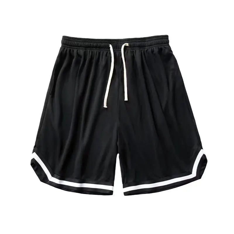 2023 גברים מזדמנים מכנסיים קצרים בקיץ Mesh פועל כושר ספורט מכנסיים קצרים מהירים יבשות זכר רופף כדורסל אימונים מכנסיים Beachwear - 4
