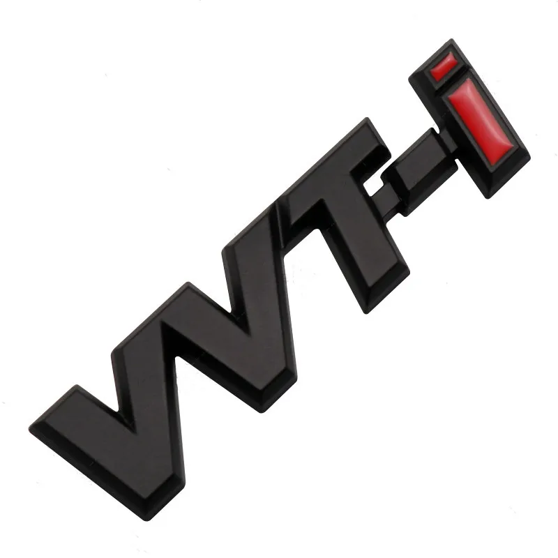 3D מתכת VVT-i הלוגו בצד הפגוש סמל אחורי תא המטען תג מדבקות רכב עבור טויוטה VVT קאמרי יאריס קורולה RAV4 Auris אביזרים - 4