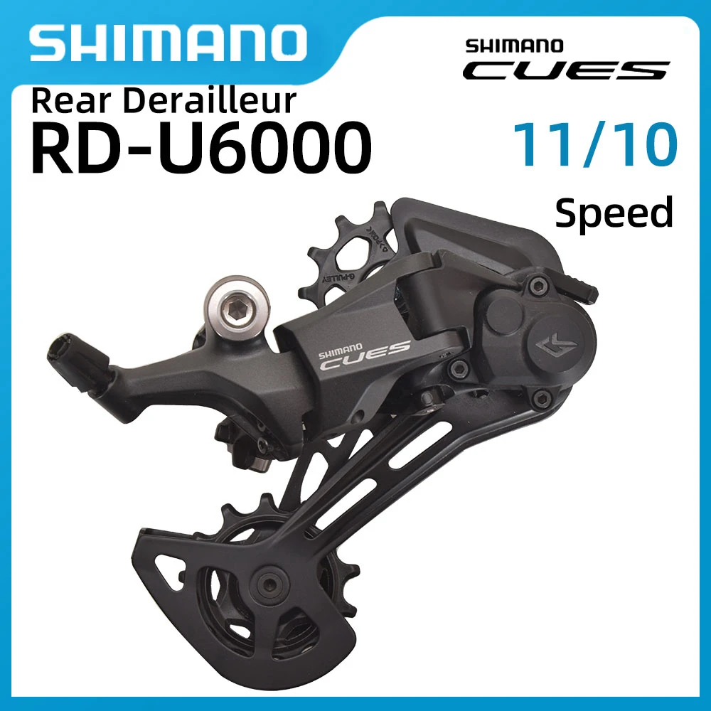 SHIMANO רמזים U6000 Rear Derailleur החליפה 11Speed אופני הרים SL-U6000-11R RD-U6000 CS-LG400 CN-LG500 חלקים מקוריים. - 4