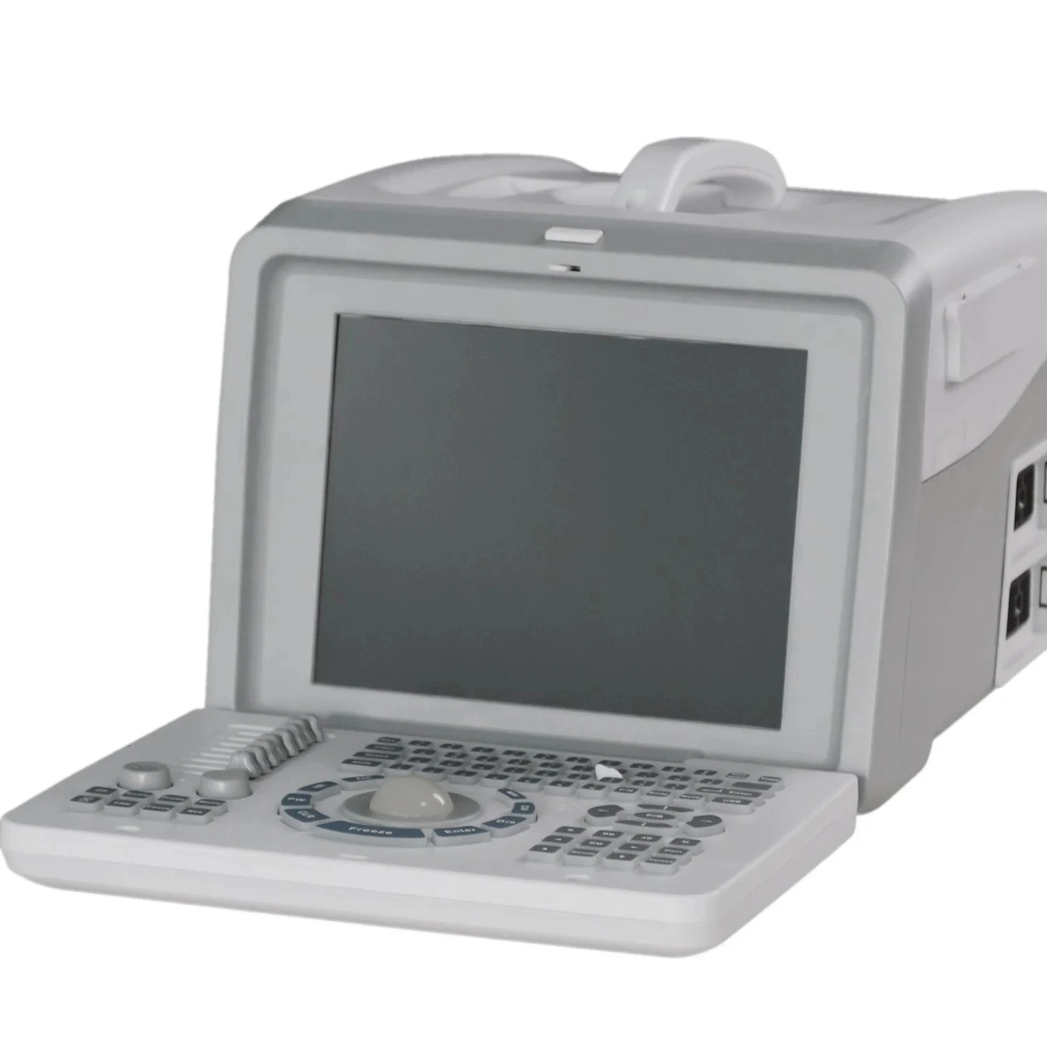 חולים במרפאה השתמש מחיר זול B/W במצב דיגיטלי מלא מכשיר אולטרסאונד נייד מכשיר עם קמור ליניארי בדיקה - 4
