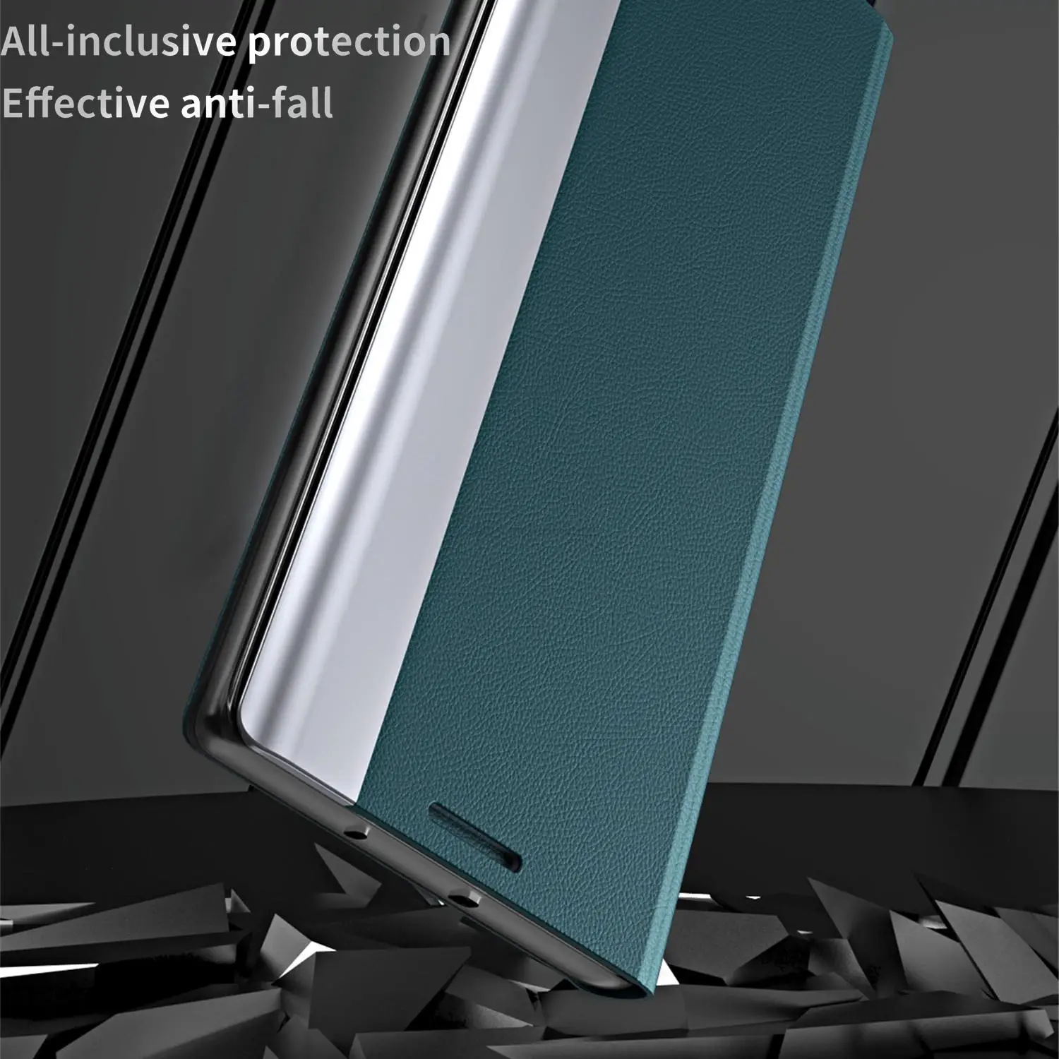יוקרה עור Flip Case עבור Samsung Galaxy Note 8 9 10 הערה בתוספת 20 אולטרה M11 m31 לאמת M53 A02S בעל לעמוד הספר טלפון הכיסוי Coque - 4