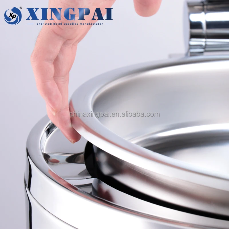 XINGPAI hotel & restaurant אספקה עגול מסחרי רוז זהב ציפוי שף מנה 6 ליטר מזון חם להגדיר הבישול המקצועי - 5