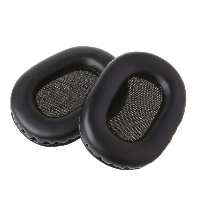 ספוג כריות אוזניים כרית כיסוי שחור 1Pair זיכרון קצף שחור תחליף MDR-7506 MDR-V6 MDR-CD900ST - 5