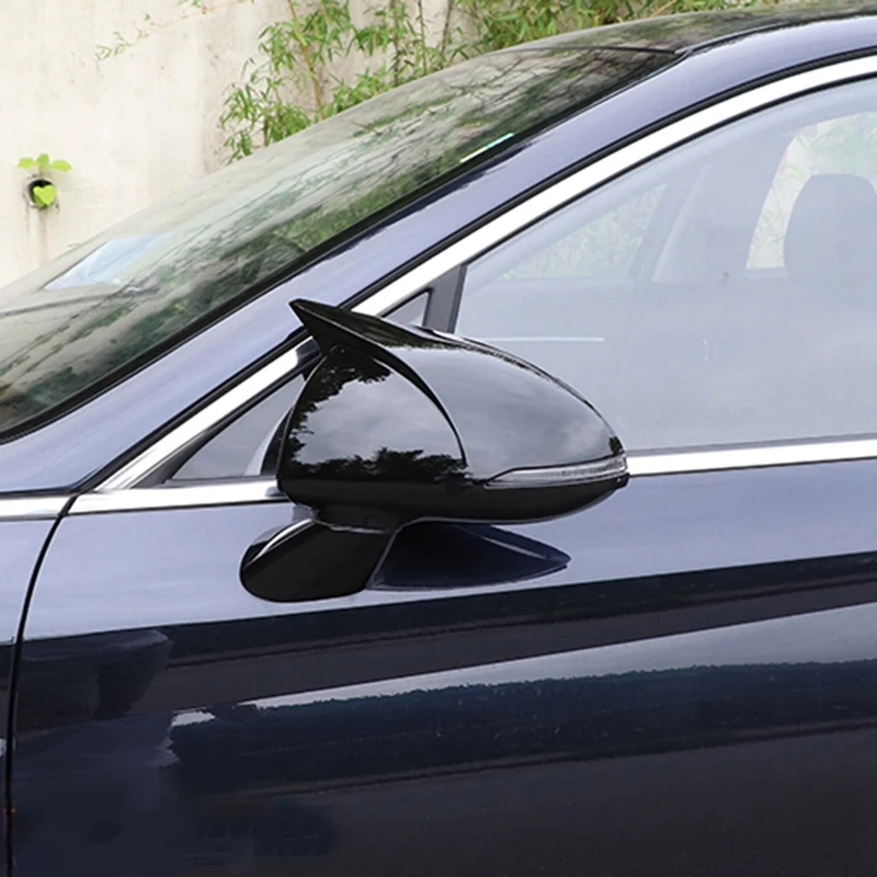 עבור יונדאי סונטה DN8 2020 2021 המכונית מראה אחורית כיסוי צד דלת מראה מעטפת קישוט לקצץ - 5